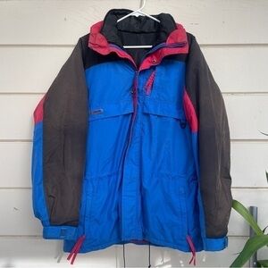 Vintage 90's Columbia Gizzmo 3 in 1‎ Ski Jacket, Medium